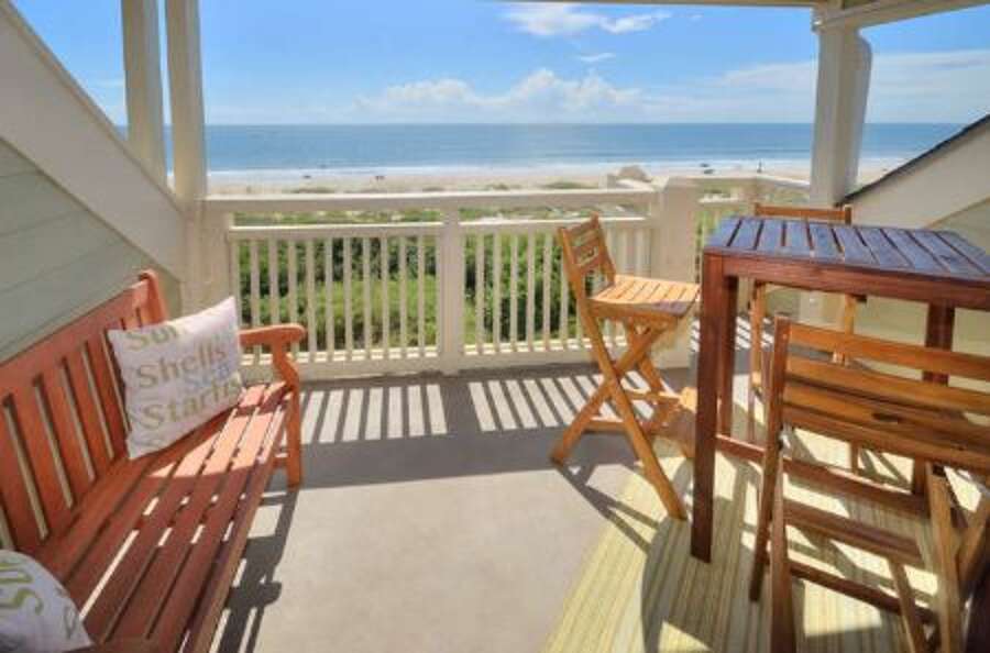 Oak Island Beach Villa 716 Caswell Beach Oceanfront Condo For Rental