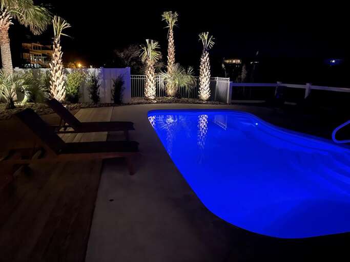 1 Emerald of the Seas Pool at Night