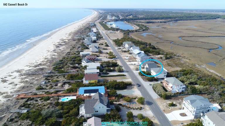 Sand Dollar 51 Aerial