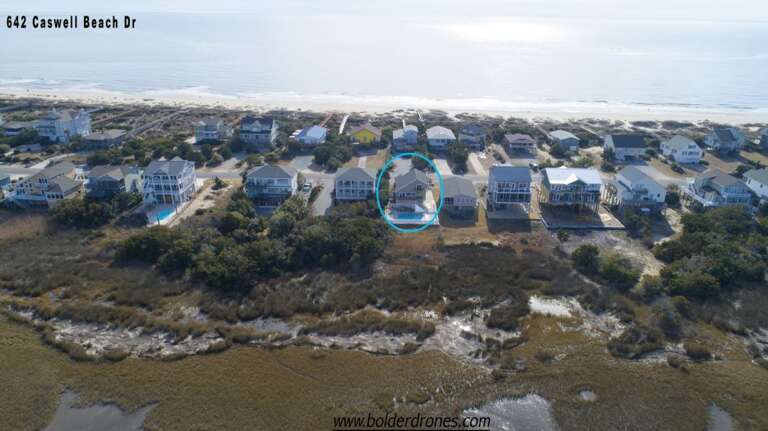 Sand Dollar 52 Aerial