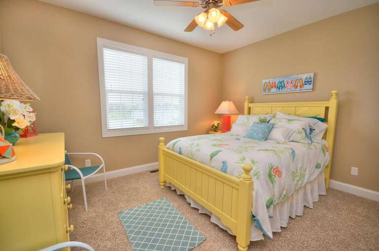 Queen bed
