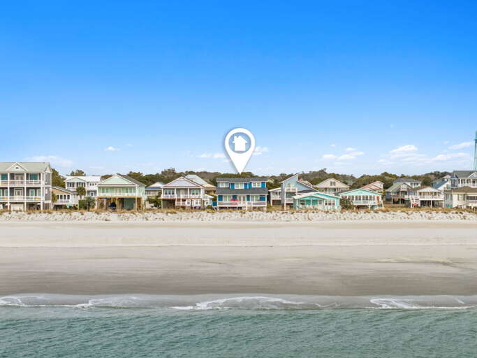 Ocean Side of House