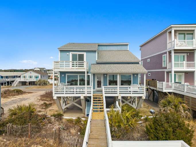 Ocean Side of House