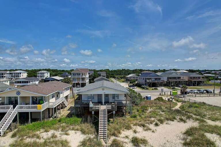 Dune Our Thing A & B Oak Island NC Oceanfront 4 Bedroom Vacation Home