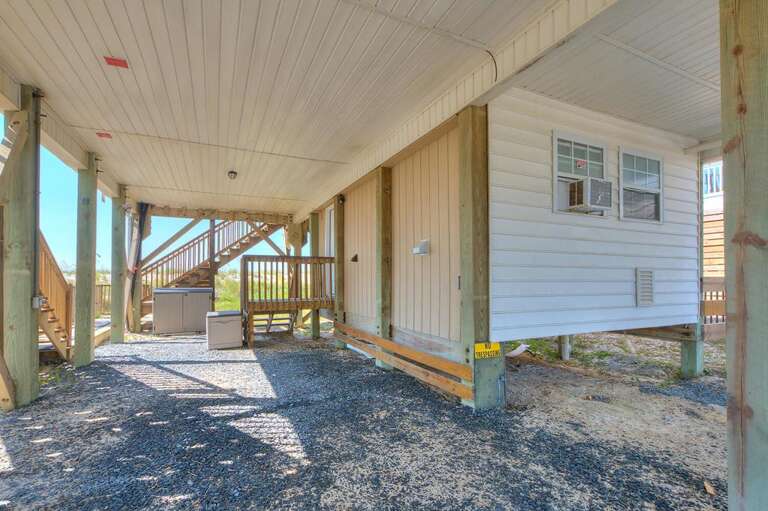 Ground Level Prior to New Outdoor Shower