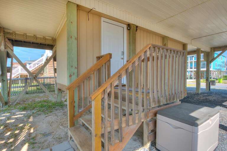 Entrance to In-law Suite Prior to New Walkway
