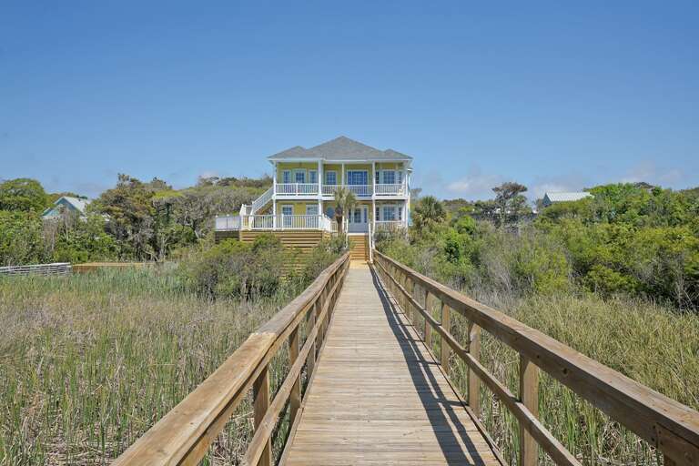 Ocean Side of House
