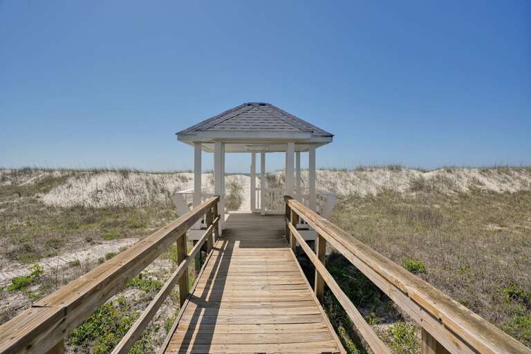 Private Gazebo on Boardwalk