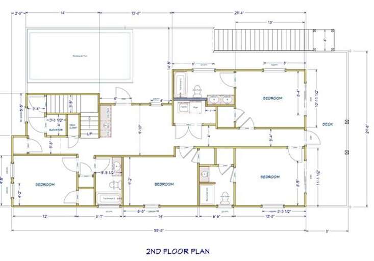 Isle Be Back 2nd Floor Plan
