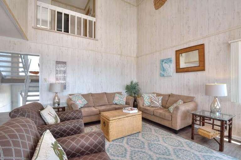 Living Room Couch and Coffee Table