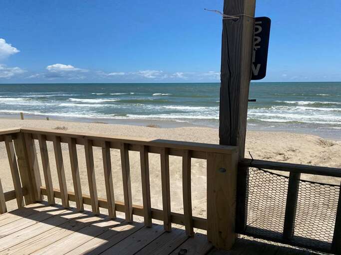 Therapy Oceanfront Porch View