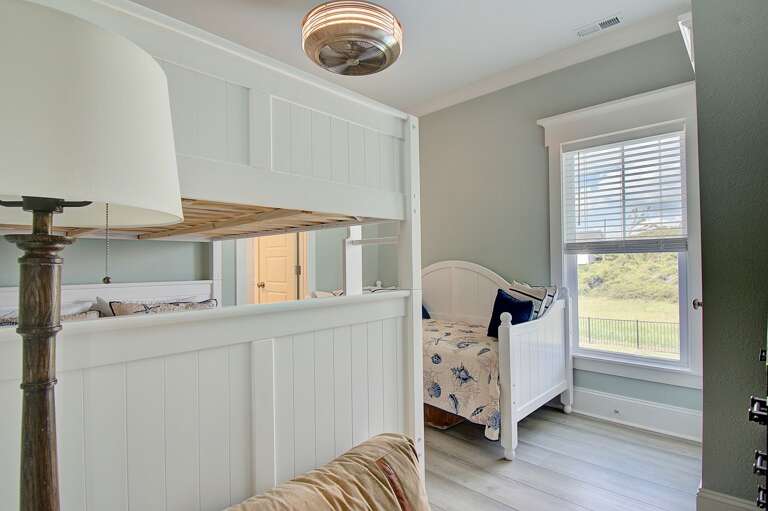 Bunk Beds double/double with twin trundle and twin bed