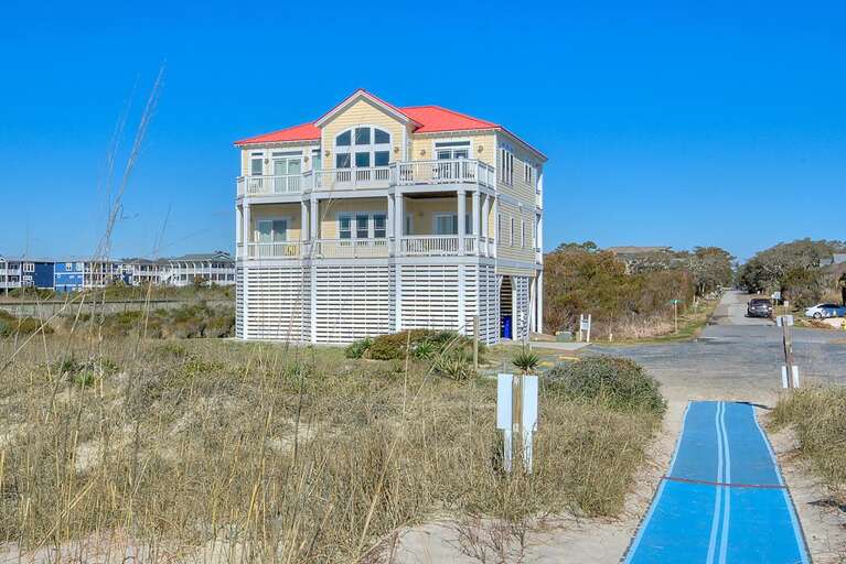 Ocean Side of House
 GW 2.2023