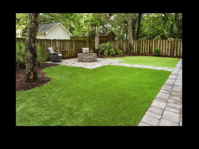 Anchors Up Fire Pit and Lawn