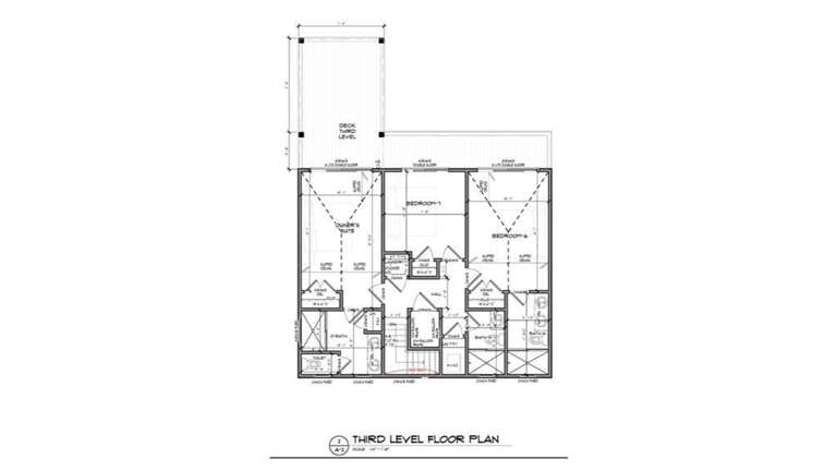 3rd Level Floor Plan