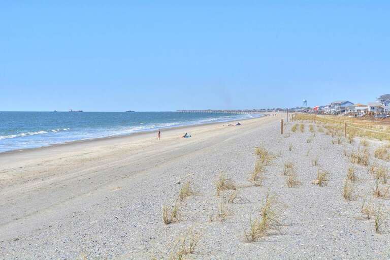 Beach In Front of Home