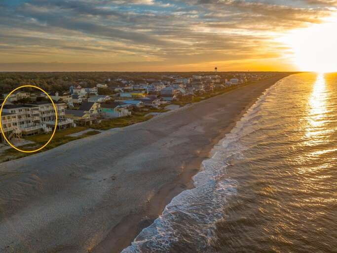 Beach Landing 86 O Sky View at Sunset