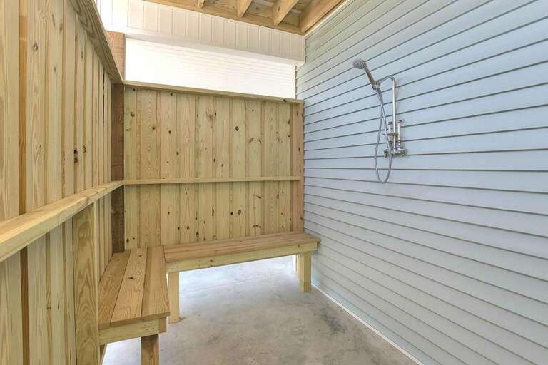 Outdoor shower
