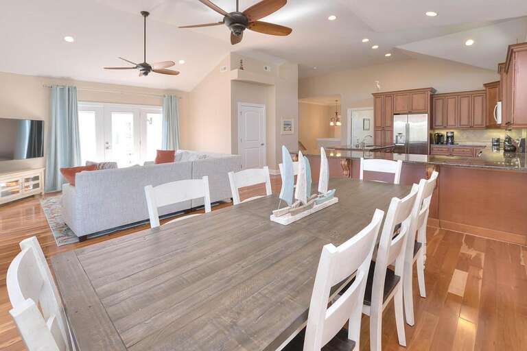 Dining Kitchen Living
