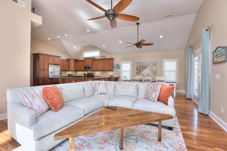 Living Dining Kitchen