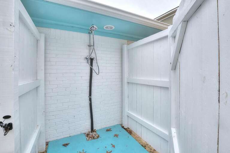 Outdoor shower