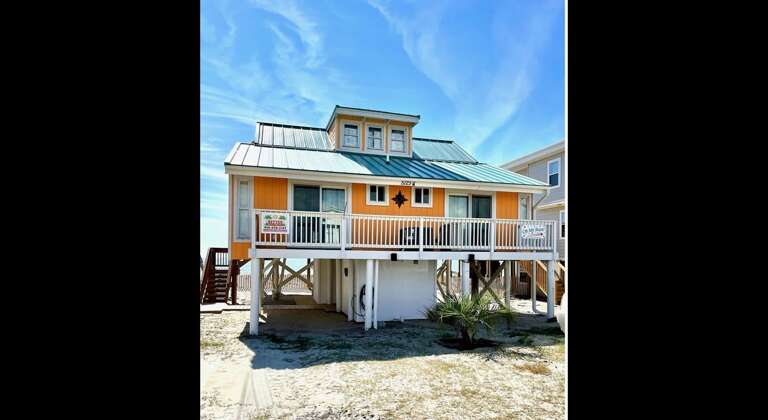 Ocean Side of House