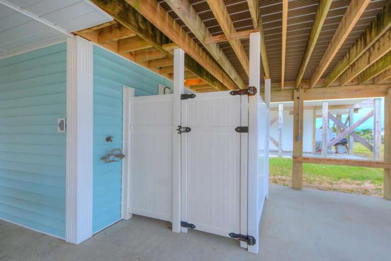 Outdoor shower
 GW 5-28-25