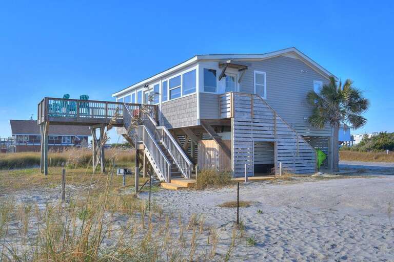 Ocean Side of House