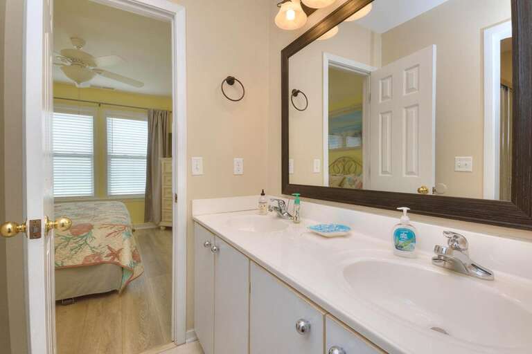 Full Bathroom with walk in shower