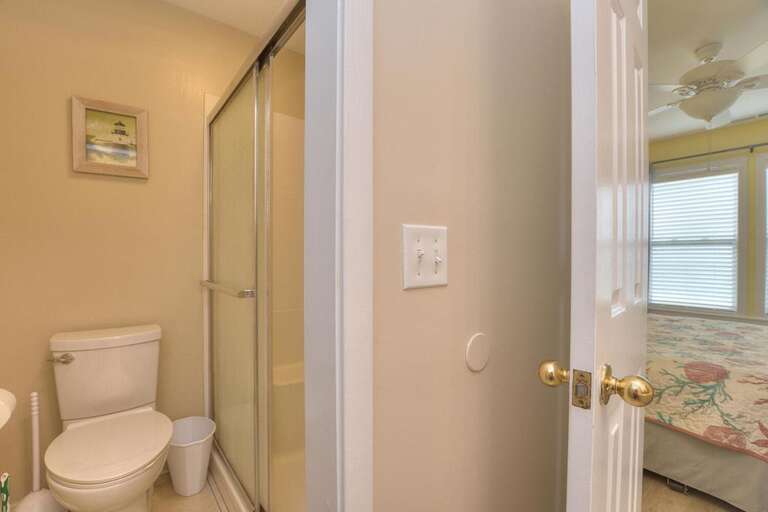 Full Bathroom with walk in shower
