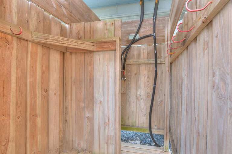 Outdoor shower
