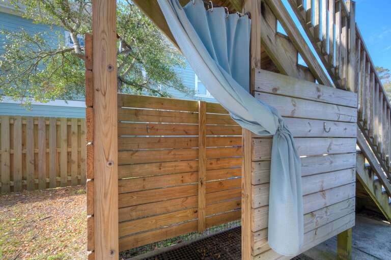 Outdoor shower