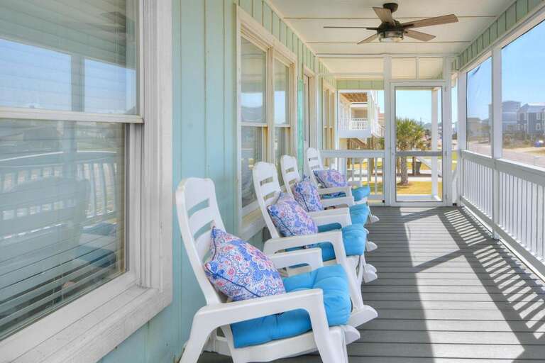 Ocean Side Deck Rocking Chairs