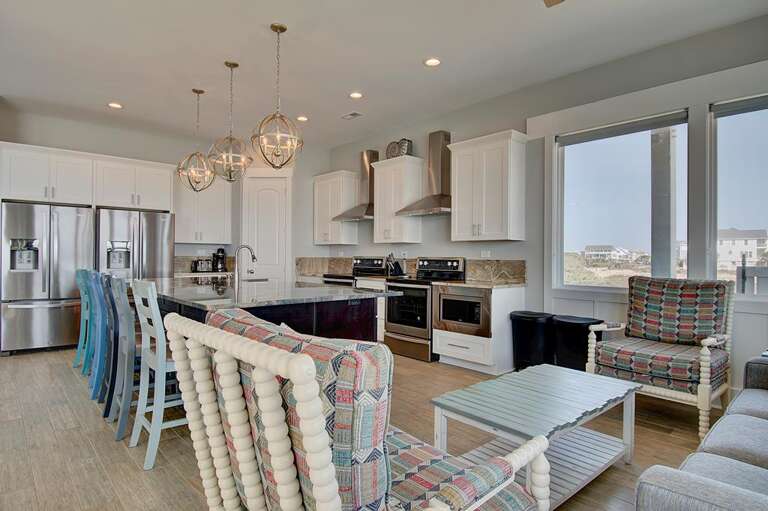 1st Floor Kitchen and Sitting Area