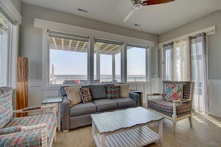 1st Floor Sitting Area Adjacent to Kitchen
