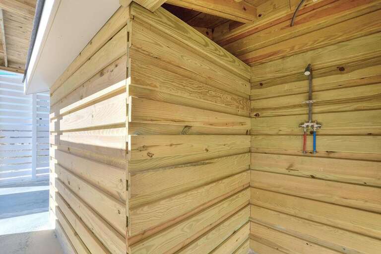 Outdoor shower