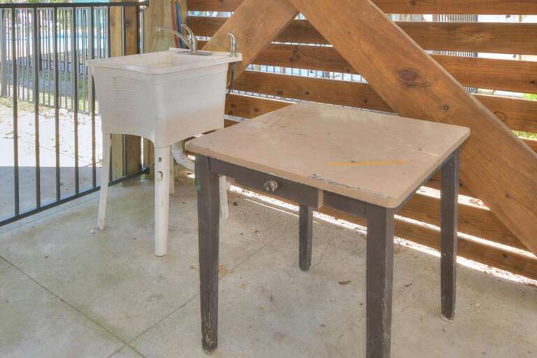 Footprints in the Sand 35 Fish Cleaning Station