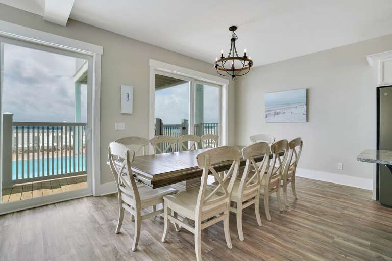 Dining Area with Table and Chairs