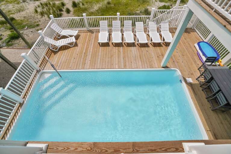 Pool with Deck Furniture