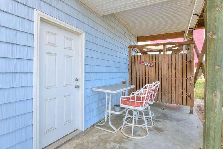 Outdoor shower
