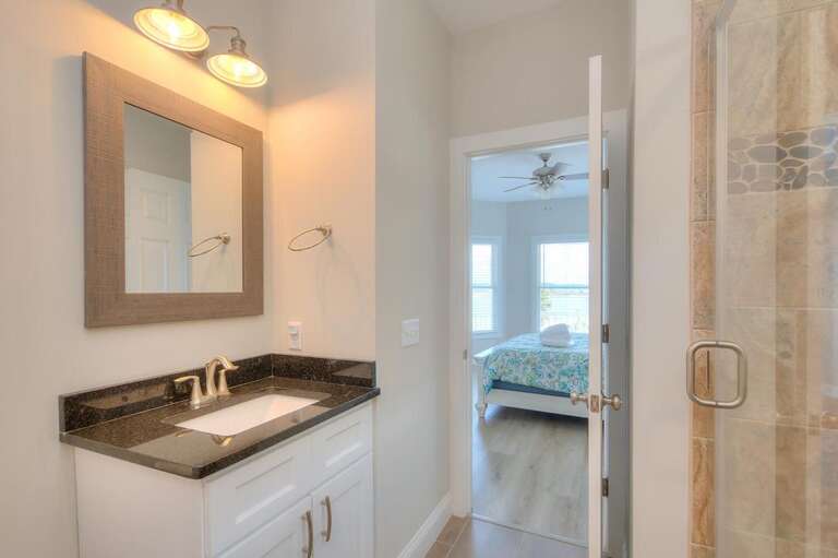 Guest Bathroom Attached to Bedroom