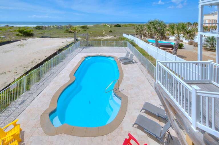 Pool and Beach Access Pathway