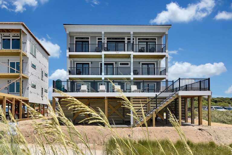 Ocean Side of House