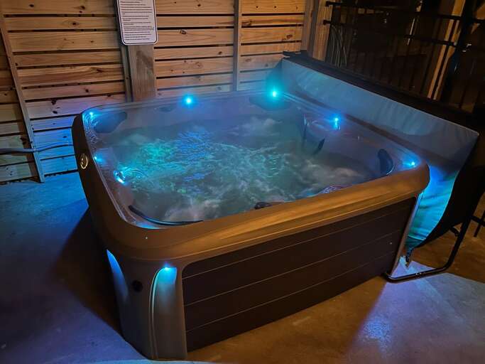 Hot Tub at Night 2.21.25