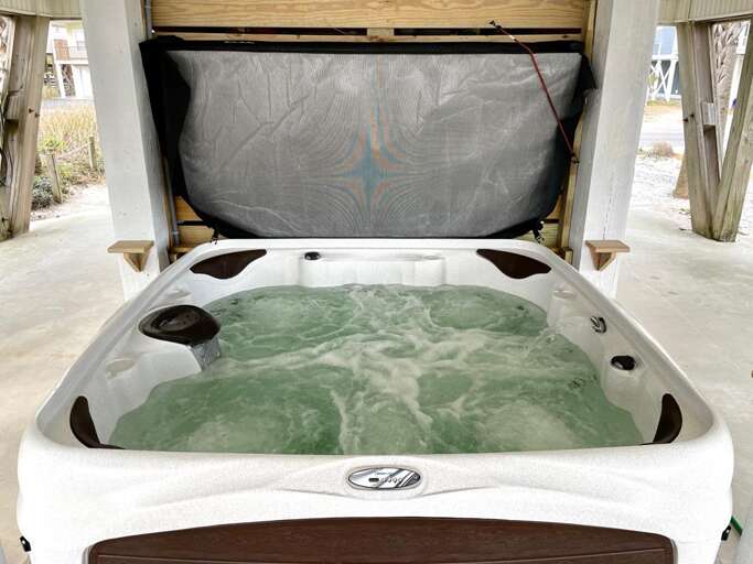 On Island Time Hot Tub