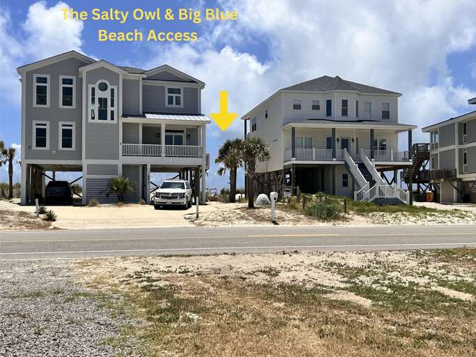 Beach Access Between The Salty Owl & Big Blue