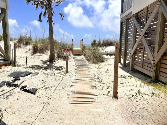 Beach Access Walk Way