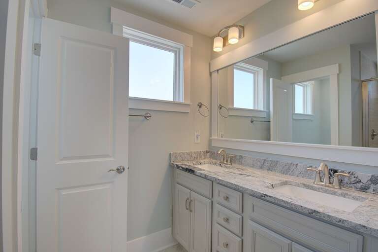 Full Bathroom with walk in shower