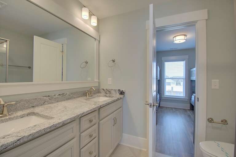 Full Bathroom with walk in shower