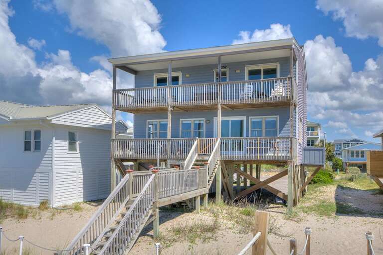 Ocean Side of House